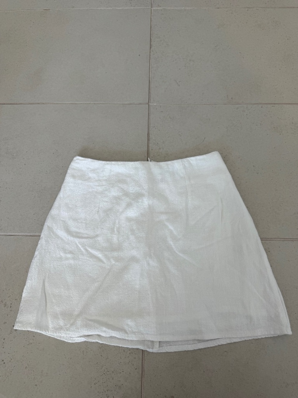 Princess Polly White Mini Skirt XS